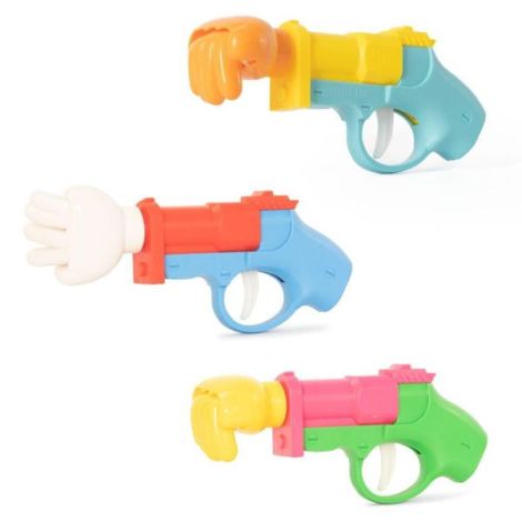 Pistol amuzant - piatra, foarfeca, hartie - imagine 8